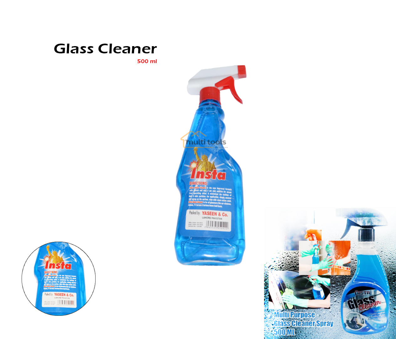 Glass Cleaner (500Ml)